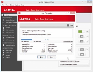 Tudi pri varnostni rešitvi gre zmaga v tabor brezplačne rešitve. Avira Free Antivirus se po rezultatih odkrivanja škodljivih kod meri z najboljšima plačljivima programoma (BitDefender in Kaspersky), nam pa je všeč tudi preprost uporabniški vmesnik brez odvečnih funkcij.